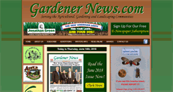 Desktop Screenshot of gardenernews.com