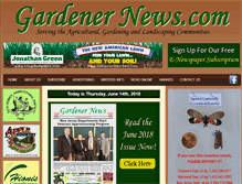 Tablet Screenshot of gardenernews.com